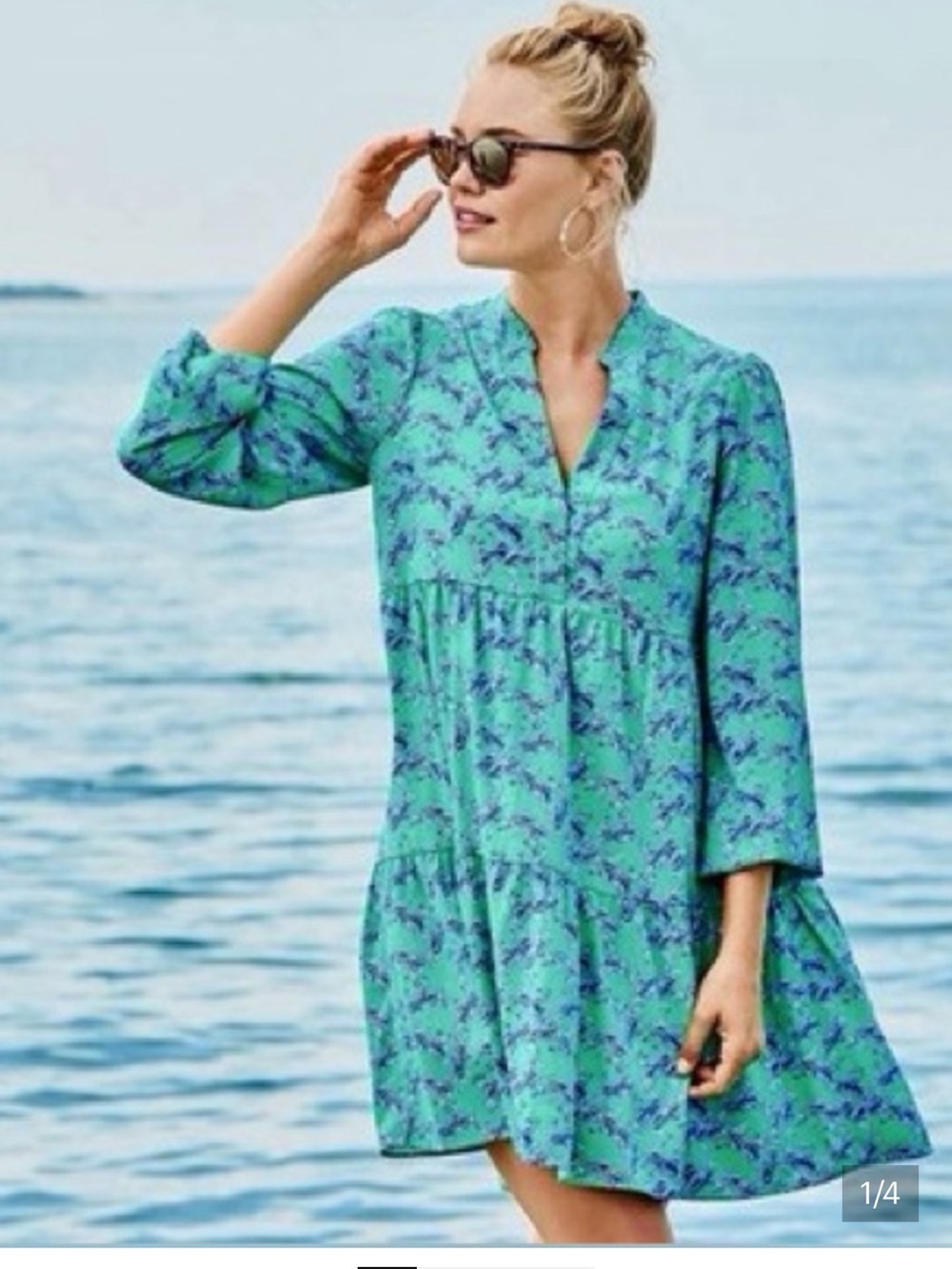 Lilly Pulitzer Winona Heebee ZeeBee Midi Dress